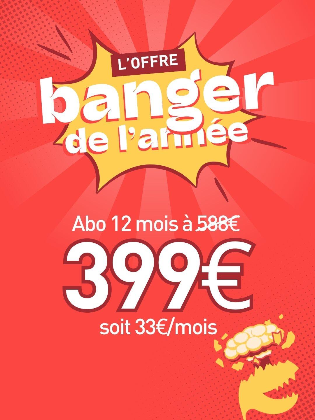 Abo annuel 399€