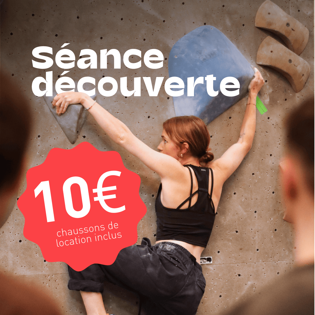 SÉANCE DÉCOUVERTE Location de chaussons incluse