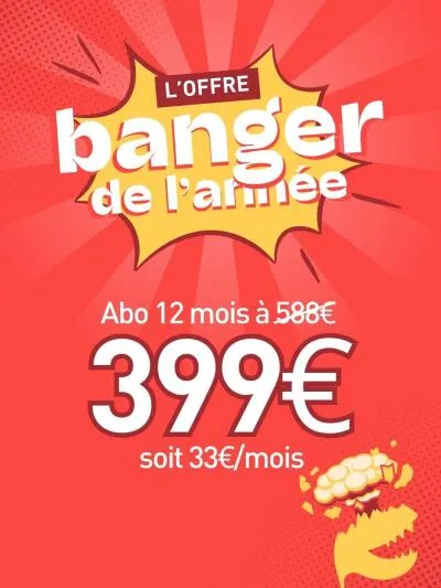Abo annuel 399€